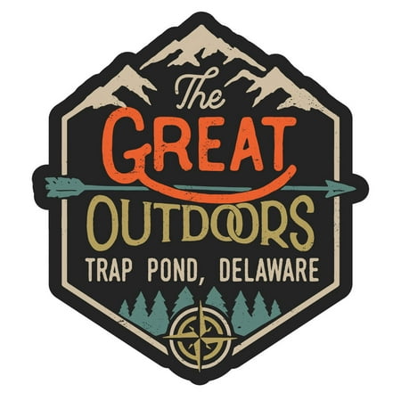 

Trap Pond Delaware The Great Outdoors Design 4-Inch Magnet