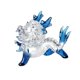 thumbnail image 5 of Figura de dragón de cristal, estatua de dragón de pie, minifigura decorativa china de colección azul, 5 of 9