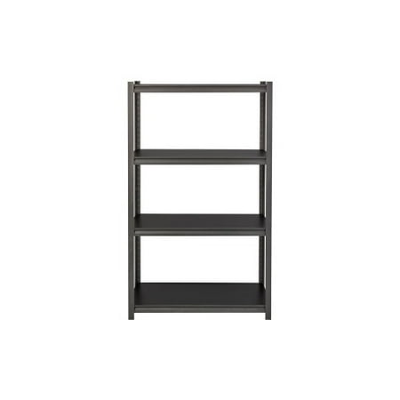 

Lorell 3 200 lb Capacity Riveted Steel Shelving 60 Height x 36 Width x 18 Depth - Recycled - Black - Steel Laminate - 1Each
