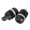 thumbnail image 4 of Conector Monosaudio IEC Enchufe de alimentación de CA de audio chapado en rodio de cobre puro 100-250 V, 4 of 8