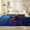 Multicolor 10, variant on Multicolor Spider Web Pattern Area Rug with Non-Slip Rubber