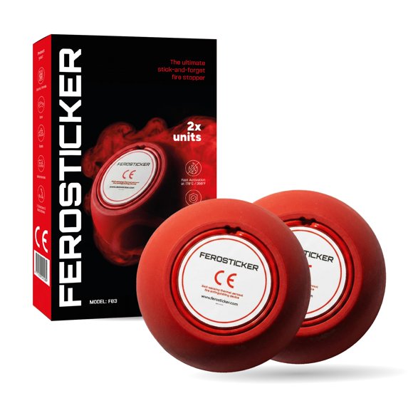 Extintor Automático Compacto FEROSTICKER F03, 2 unidades