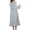 Blue, variant on Women's Cotton Vintage Nightgown Summer Pajamas Cute Soft Long Sleeve Princess Thin Fall Sleepwear White Small
