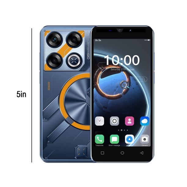 Herunwer 5-Inch Android Smartphone, 16GB with 4800mAh Battery, Dual SIM and 50MP Camera