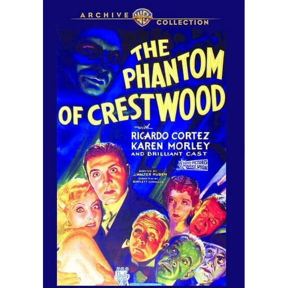 The Phantom of Crestwood (DVD), Warner Archives, Mystery & Suspense