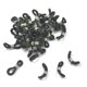 thumbnail image 2 of 25 Piezas Antideslizante Extremos de Goma Retenedor Conector Titular para Cadena de Gafas Negro, 2 of 6