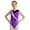 Purple, variant on YONGHS Kids Girls Rhinestone Sleeveless Gymnastics Ballet Leotard Figure Ice Skating Dance Biketard Pink 10