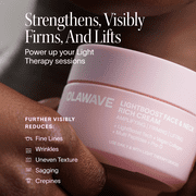 Solawave LightBoost Face and Neck Rich Cream, 1.69 fl. oz.