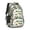 Tractor and Trailers-1, variant on Tractor and Trailers White Pattern Backpack for School, Cute School Bag with Adjustable Shoulder Straps and Padded Back, 16.9"x12.6"x5.9"