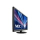 NEC AccuSync AS242W-BK - Moniteur LED - 24" (23,6" Visible) - 1920 x 1080 Full HD (1080p) - TN - 250 Cd/M - 1000:1 - 5 ms - DVI-D, VGA - Noir – image 1 sur 10