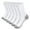 B, variant on MaleMen's Basketball Socks Solid Color Short Socks 5PC BK1