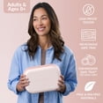 thumbnail image 3 of Bentgo Chill Max Leak-Proof XL Lunch Box (2-Pack)5-Cup Capacity for Adults & Ages 8+, 3 or 4 Compartment Bento Box, BPA-Free, Dishwasher Safe (Pink & Teal), 3 of 7