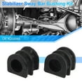 thumbnail image 2 of Kit de buje de barra estabilizadora frontal izquierdo y derecho Unique Bargains No.K202093 para NISSAN FRONTIER 2005-2021, kit de suspensión de goma negro 2 Pcs, 2 of 6
