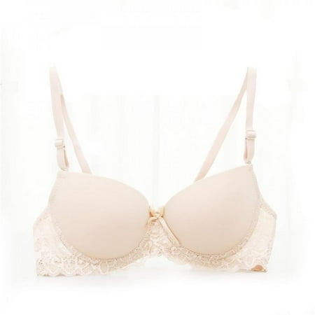 

Clearance Sale Lace Women Bra Push Up Bra Lace Push-Up Breast Underwear Adjustment Push Up Support Bra Size 34A-36B