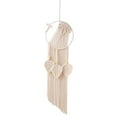 thumbnail image 1 of Tapiz de borlas Borla tejida Tapiz Adorno Accesorios para fotos Fringe Decoración hecha a mano Decoración de la puerta Beige Boho Macrame Colgante de pared para Fanmusic Tapiz de borlas, 1 of 7