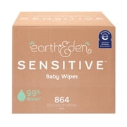 Earth & Eden Baby Wipe Soft Pack, 1 Pack, 864 Wipes, 10010218