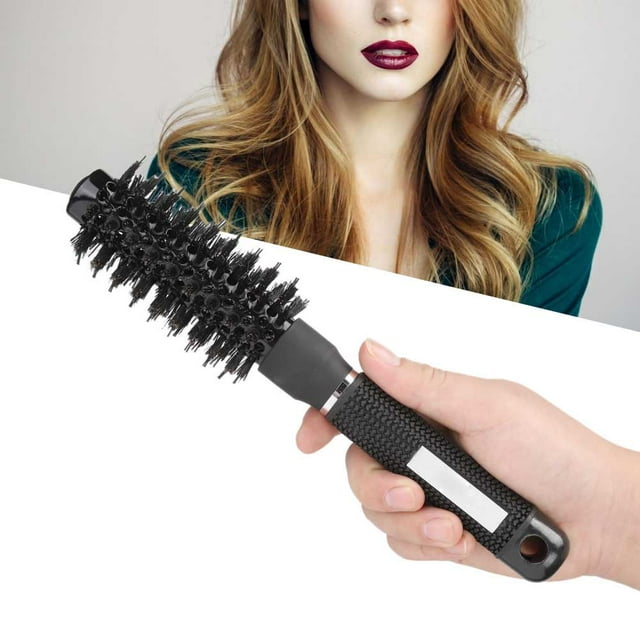 Peine para peinar el cabello, peine de nailon portátil, peine rodante portátil, peine cilíndrico, artesanía excepcional