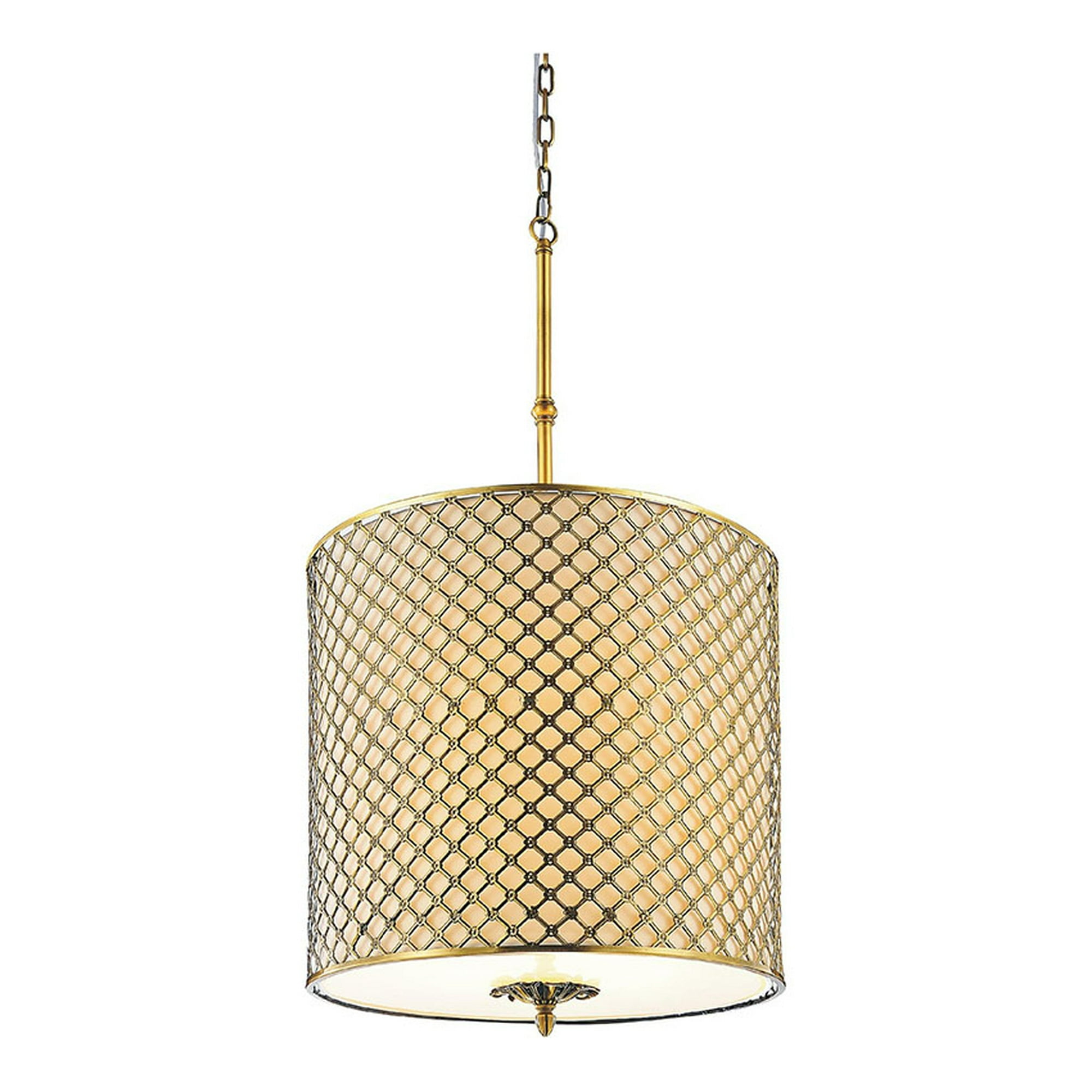 Viva Lifestyle Lighting 4 Light Drum Shade Chandelier With Lighting 4 Light Drum Shade Chandelier