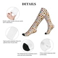 thumbnail image 5 of Lsque Hot Dog Pizza Pattern Sport Compression Socks for Men & Women 15-20 mmHg Knee High Nurse Pregnant Running Medical and Travel Athletic, 5 of 6