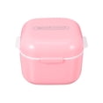 thumbnail image 1 of SHISUYAN Retainer Case Pink For Denture Or False Teeth Traveling 1Pack 3.8X3.5X2.8In, 1 of 9