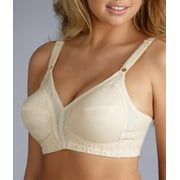 Playtex 18 Hour 20/27 Sensational Support Wirefree Bra White 38DDD Women's