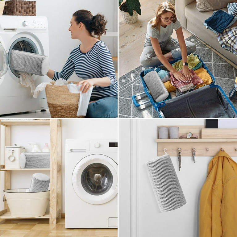 【WOOHWA】WASHER SIDE WRINKLE BAG Rywell Shoe Washing Bag for Washing Machine, Shoe Laundry