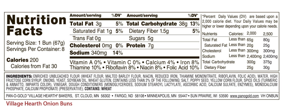 Pan O Gold Baking Artisan Hearth Buns, 19 oz