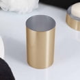 thumbnail image 2 of Evideco French Home Goods Golden Gold Tumbler Only ABS Plastic Bathroom Tumblers, 2 of 7