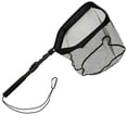 thumbnail image 1 of Filet de Pêche Rétractable Télescopique Pliable Filet de Débarquement Canne Pliable Filet de Débarquement Pêche Noir, 1 of 5