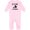 AD-Pink, variant on Future Calf Roper Team Roping Baby Romper Coveralls