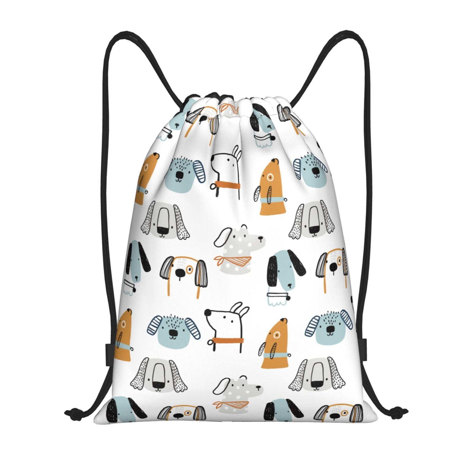 Sac De Sport à Cordon De Serrage Viking Runes Loup - 40x35 Cm étanche - Polyvalent Gym Voyage