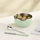 thumbnail image 5 of Small Stainless Steel Bowl Tableware Portable Household Fruit Basin Insulated Bowl Stackable And Nestable Stainless Steel Bowl, 5 of 6