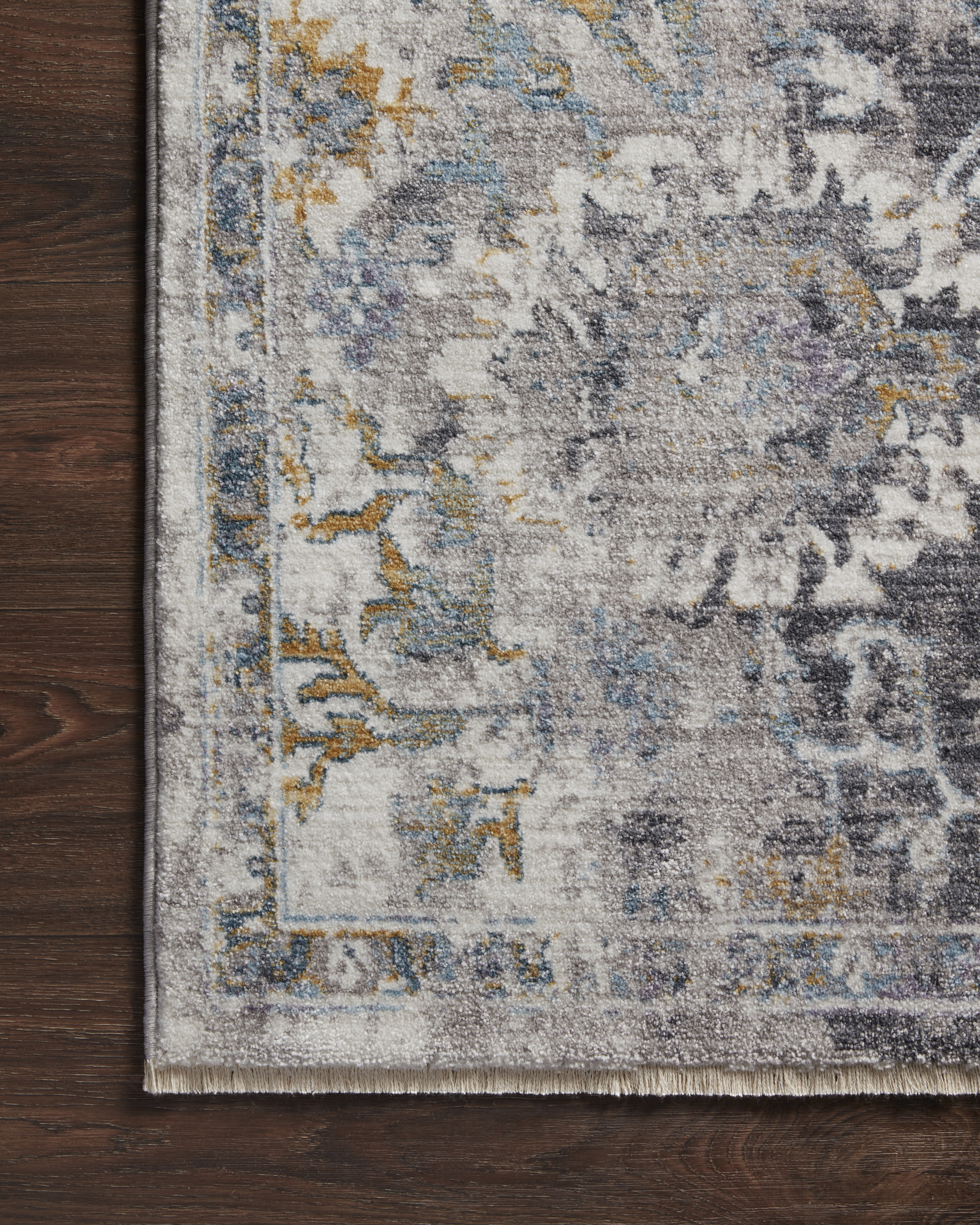 Loloi Samra SAM-02 Grey / Multi Oriental Area Rug 7'-10" x 10'