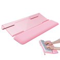 thumbnail image 1 of Soporte ergonómico de acrílico para muñecas de teclado Laborio, rosa, 1 of 7