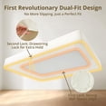 thumbnail image 2 of Long-Staple Cotton Queen Bed Sheet Set with Dual-Lock System, 2 of 8