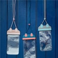 thumbnail image 4 of Floating Mobile Phone Waterproof Bag Touch Shape Waterproof Phone Pouch Screen Cat Shape Waterproof Phone Pouch for Hot Springs Water Parks, 4 of 9