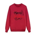 thumbnail image 5 of Christmas Family Sweatshirts Matching Family Christmas Outfits Pullover Crew Neck Long Sleeve Funny Christmas Printed Christmas Sweater Family Mommy and Me Christmas Outfits for Kids, 5 of 6