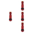 thumbnail image 4 of koolsoo 4 Pcs Tige de Valve de Pneu à Boulon Accessoires Auto Anti-Éclaboussures de Pneu Rouge, 4 of 9