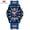 Blue, variant on MINI FOCUS Fashion Mens Watches Top Brand Luxury Quartz Wrist Watch Men Waterproof Relogio Masculino Clock Man Silicone Strap