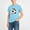 Blue, variant on NORO ARK Boys Graphic-Print Relaxed-Fit T-Shirt Soft, Breathable Short Sleeve Round Neck Soccer Top for Boys White Size 2T