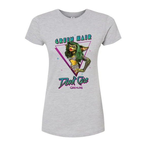 Gremlins - Dapper Gremlin - Green Hair Don't Care - Juniors Fitted Graphic T-Shirt