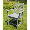 thumbnail image 4 of POLYWOOD Chippendale Dining Arm Chair in Sand, 4 of 7