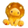 thumbnail image 3 of KAKOWELY León de peluche amarillo de dibujos animados, juguete de peluche para niños, regalo de cumpleaños, 3 of 4