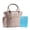 Brown, variant on Fit & Fresh Beechwood Women's Lunch Tote with XL Ice Pack, Pink Geometric