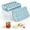 Blue, variant on 3 Pack Ice Trays for Freezer, 99PCS Ice Cube Tray with Lid and Bin, Round Ice Cube Trays for Freezer, Circle Ice Cube Tray for Chilling Drinks, BPA Free