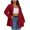 Red, variant on cocolona Blazers for Women Fashion Casual Loose Business Casual Office Work Jackets Fall Long Sleeve Button Suit Coat