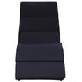 thumbnail image 2 of vidaXL Sunbed with Cushion Poly Rattan Black, 2 of 5