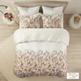 thumbnail image 5 of Home Essence Julia 3 Piece Cotton Printed Duvet Cover Set, Full/Queen, Multi, 5 of 16