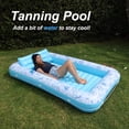 thumbnail image 4 of Piscina inflable de bronceado Rukala XL con bomba eléctrica 215x147cm, 4 of 7