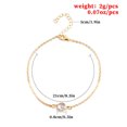 thumbnail image 4 of Sonducket Tobillera ajustable Universal resistente oro plata joyería delicada accesorio de moda pulseras de tobillo cadenas de pie para mujer oro Type3 NO3 Sonducket AP009832-01, 4 of 6